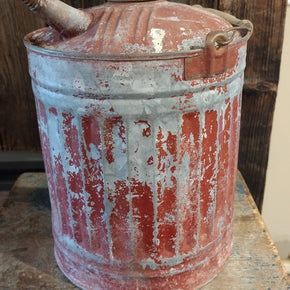 Vintage Gas Can Red