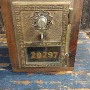 Vintage Post Office Lock Box Working