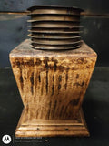Vintage Sugar Mold With 8 Tin Cups