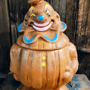 Vintage Clown Cookie Jar