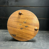 Vintage Carved Wooden Tobacco Pipe Stand for 7 Pipes