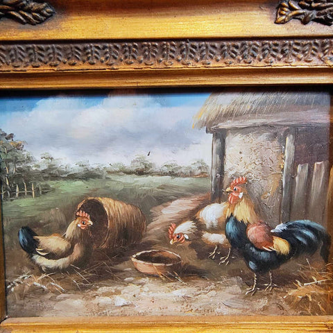 Original Painting Of A Farm