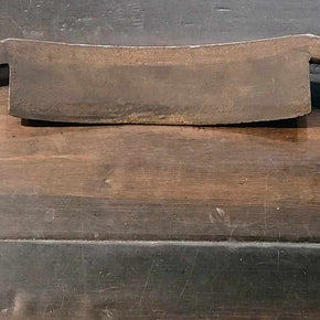 Antiques Primitive 17.5 Inch Draw Blade With Wooden Handles