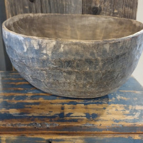 Antique Wooden Bowl