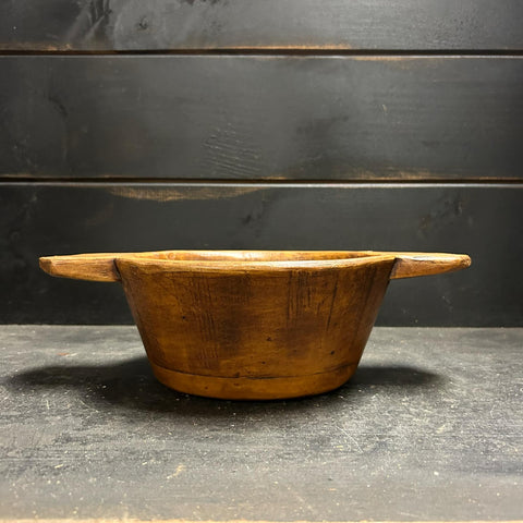 Antique Bowl With Handles