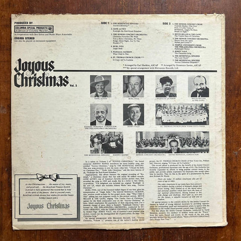 Joyous Christmas Vol 3