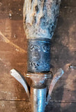 Metal Fork With Antler For A Handle