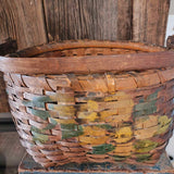 Primitive Antique Woven Basket