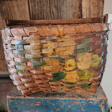 Primitive Antique Woven Basket