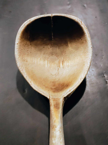 Primitive Wooden Vintage Spoon