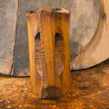 Antique Primitive Wooden Noggin