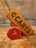 Vintage Wooden Cart
