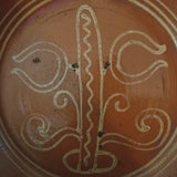 Antique redware 9"