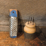 Primitive Make-Do Grater and Biscuit Punch