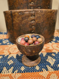 Antique Wooden Treen Goblet