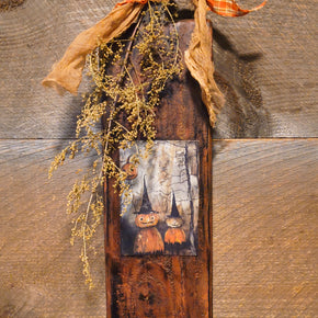 Primitive Wooden Fall Decoration