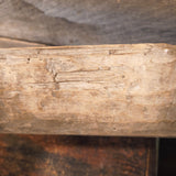 Antique Primitive Wooden Dough Bowl