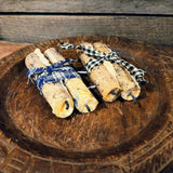 Primitive Faux Tallow Candles made to look early 4"