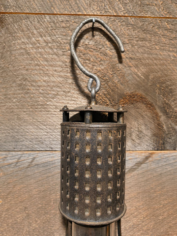 Safety Lamp For Detecting Methane (firedamp) In Mines.