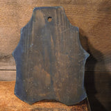 Antique Primitive Wooden Wall Pocket 11.5"