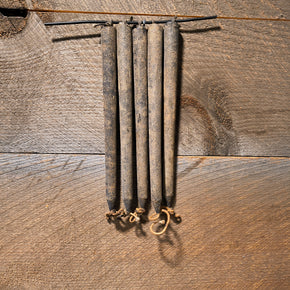 Primitive Tallow Candles on Rod