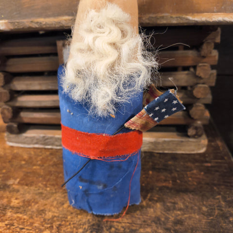 Primitive handmade Uncle Sam Doll