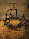 Antique Game Wrought Iron Hook