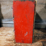 Vintage primitive cabinet with 6 drawers