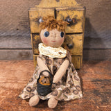 Primitive Cloth Doll 10"
