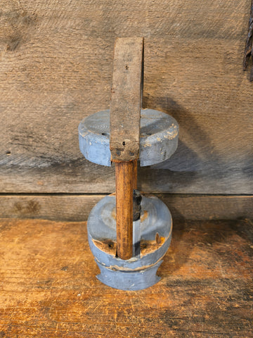 Primitive Wooden Make-Do Lantern
