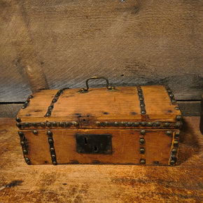 Antique Wooden Trunk