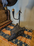 Antique Primitive Rush, Candle Lighting