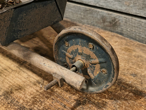 Antique Small Wheelbarrow w/chicks