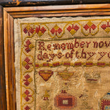 Original Antique Sampler by M.Griffiths age 14