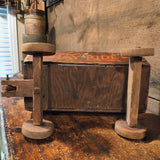 Primitive Vintage Wooden Wagon