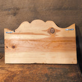 Primitive Wooden Pegboard w/ Sunflower