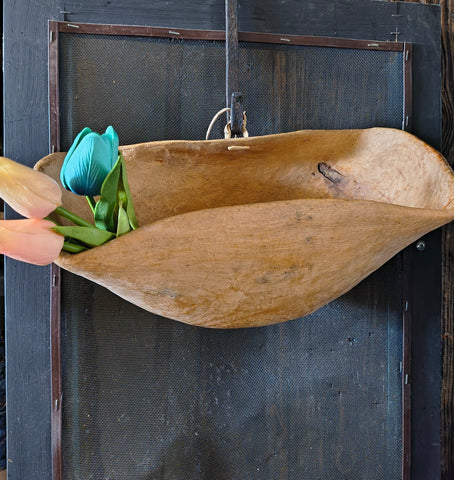 Antique Wooden Bowl