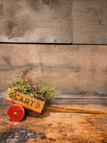 Vintage Wooden Cart