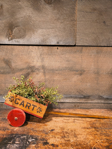 Vintage Wooden Cart