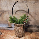 Vintage Wooden Basket