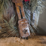 Antique Primitive Wooden Holiday Decoration 18"
