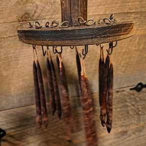 Primitive Make-Do Candle Dryer