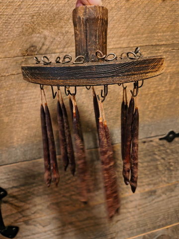 Primitive Make-Do Candle Dryer