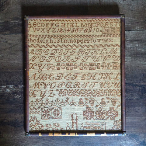 Antique Early Sampler