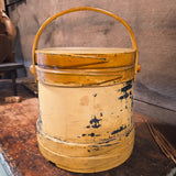 Antique Primitive Wooden Firkin