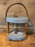 Primitive Wooden Make-Do Lantern