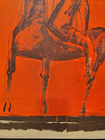 MARINO MARINI, on Canvas, signed