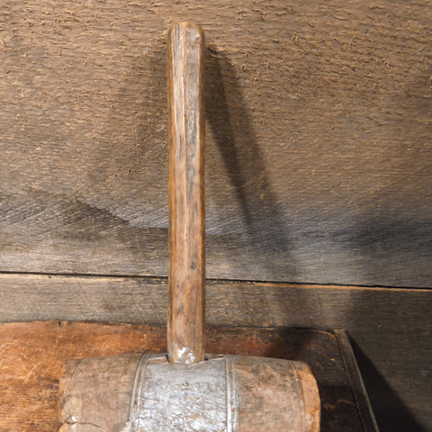 Antique Primitive Wooden Mallet