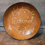 Antique Redware Plate 11"