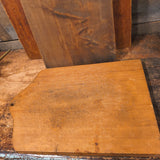 Antique Primitive Wooden Bread Board.